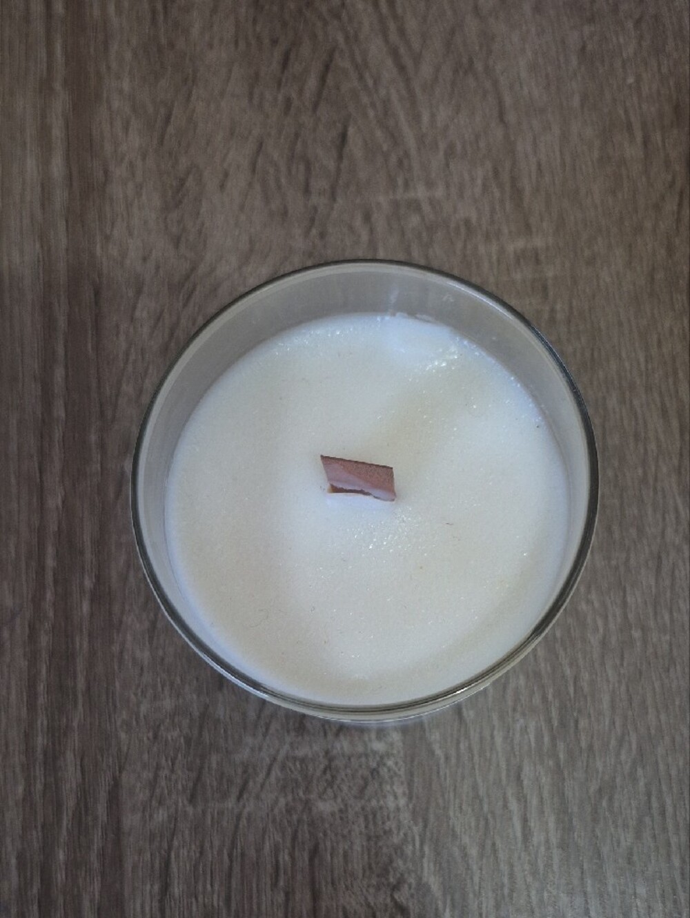 Coconut Candle - White Coconut Wax Candle with Wooden Wick $15 Each Jar - Picture 4 of 7